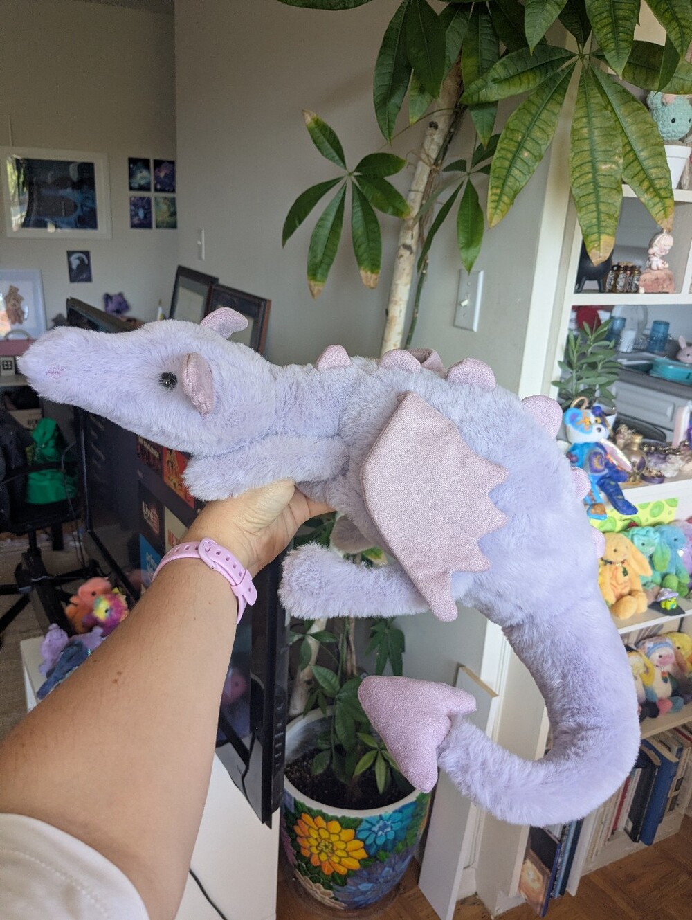 Purple Dragon Plushie (Not A Jellycat)